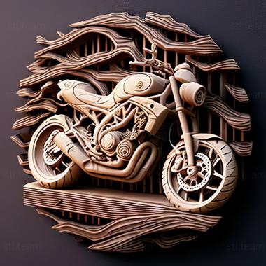 3D модель Yamaha XSR700 (STL)